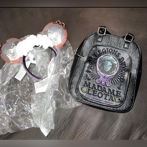 Disney parks haunted mansion purse and ears set